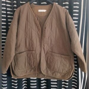 Micaela Greg Quilted Jacket with Pockets